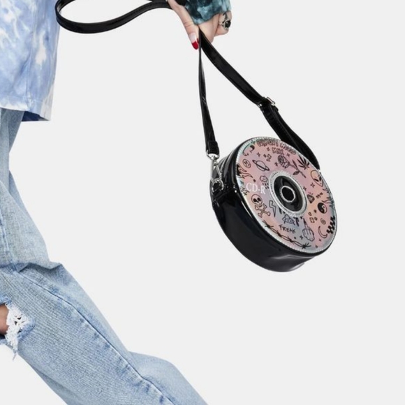 💿Current Mood CD Holo Crossbody Bag💿 - Picture 11 of 12